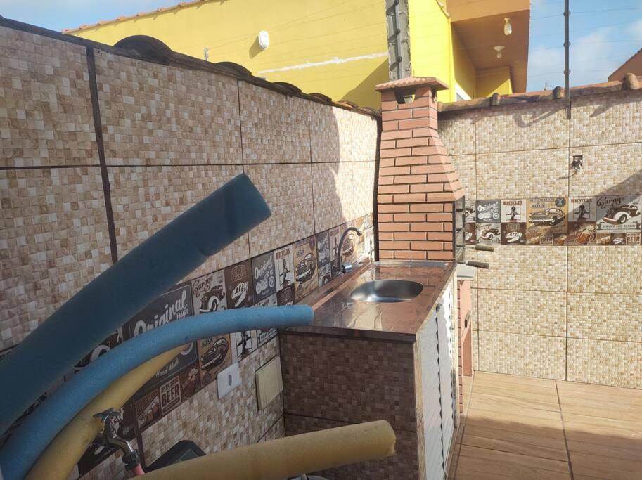 Casa Cond Fechado Com Piscina Diaria Gratis Villa Itanhaém Eksteriør bilde