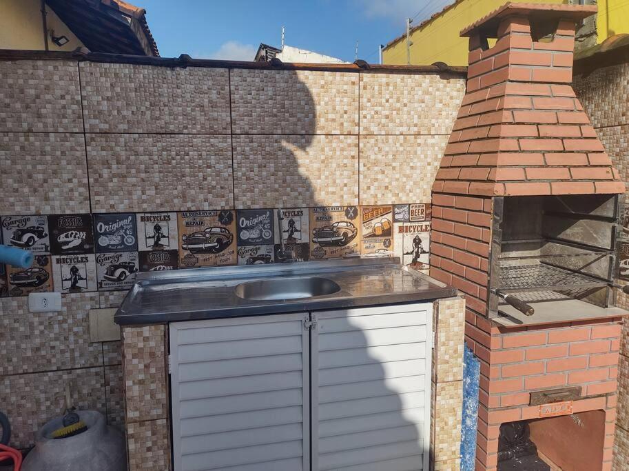 Casa Cond Fechado Com Piscina Diaria Gratis Villa Itanhaém Eksteriør bilde