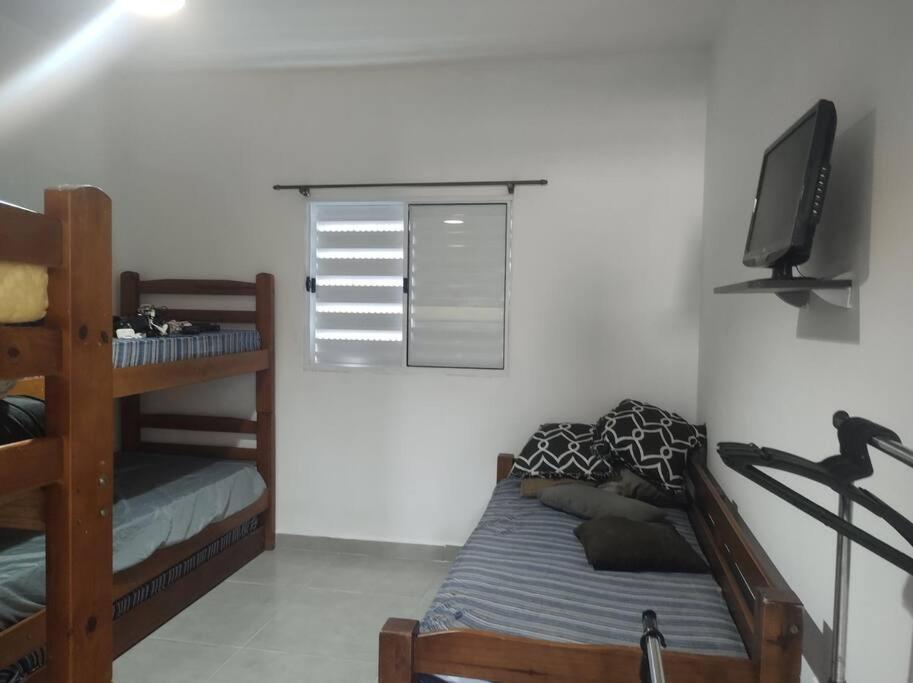 Casa Cond Fechado Com Piscina Diaria Gratis Villa Itanhaém Eksteriør bilde
